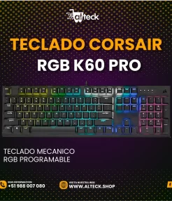 Teclado Corsair K60 RGB Pro